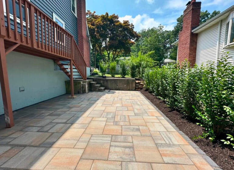 Brick Paver installation in Bergen County