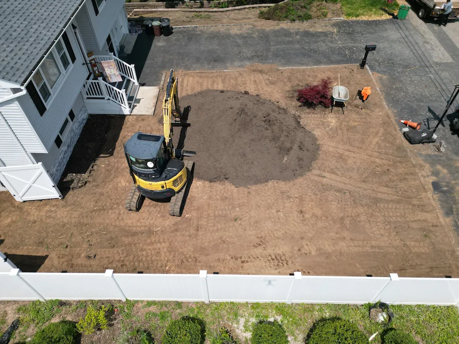 Regrading a property in wayne nj