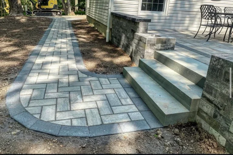 Patio and walkway installations in Montvale