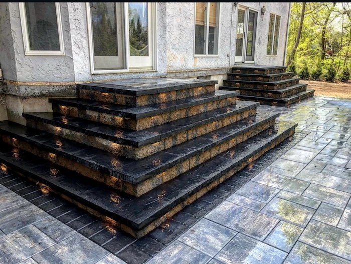 Masonry Steps in Montvale NJ That Connect Your Outdoor Spaces