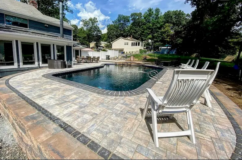 Pool Patio Installation in Franklin Lakes, NJ