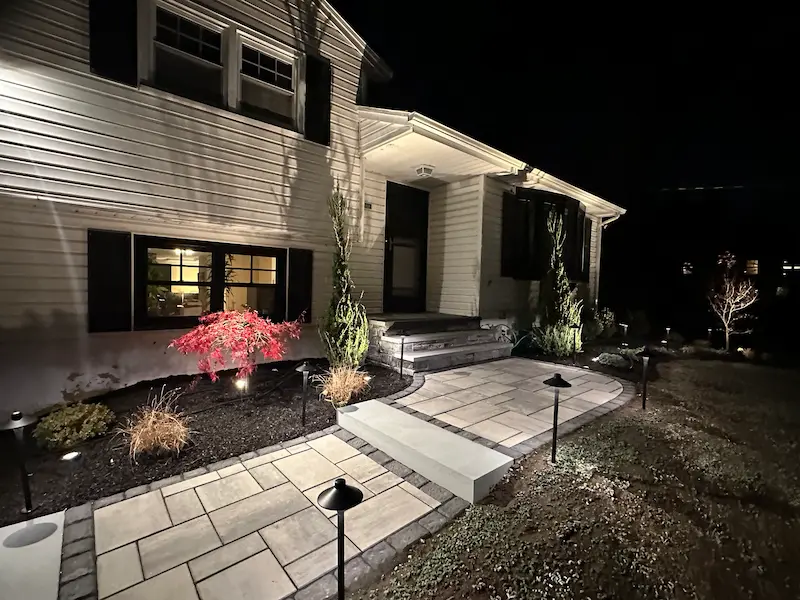 Walkway installation in wayne