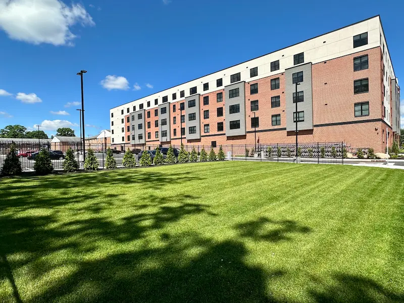 Commercial office landscaping in Northern NJ