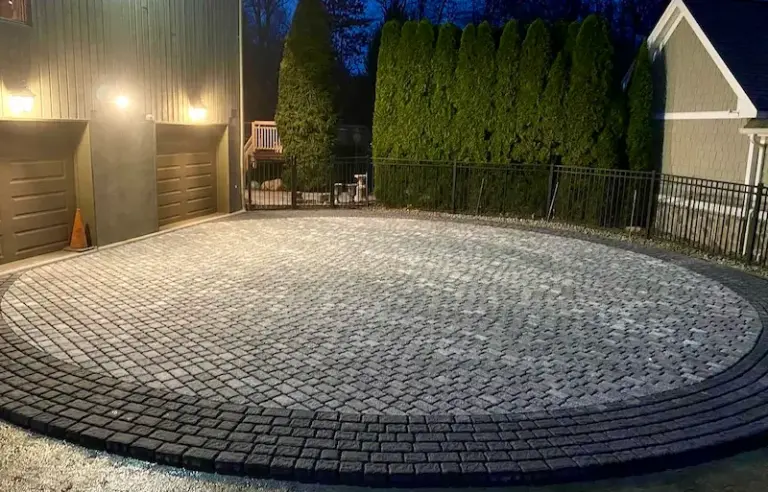 paver driveway installation in Bergen County