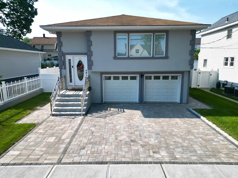 Paver driveway installation in Montclair NJ