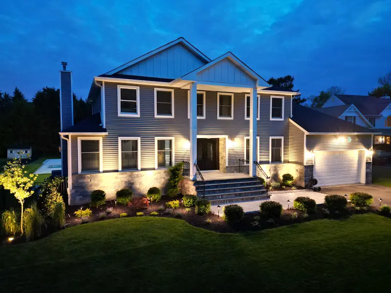 Front Yard Landscape Lighting in NJ