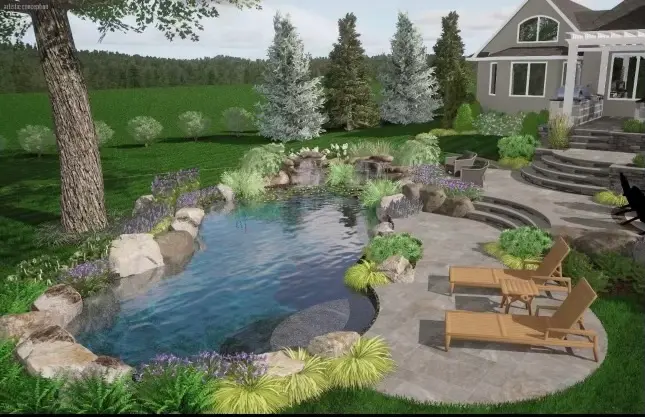 Outdoor 3d landscape Design in Northern NJ